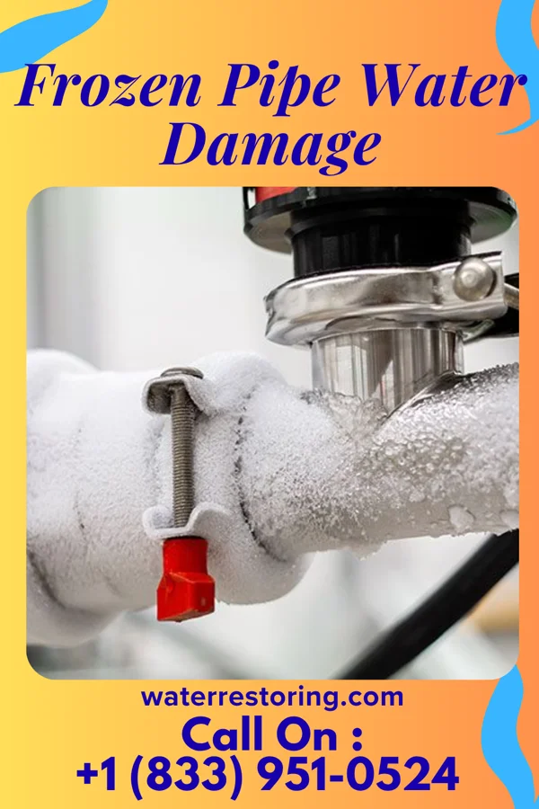 Frozen Pipe Water Damage in Bell, OK